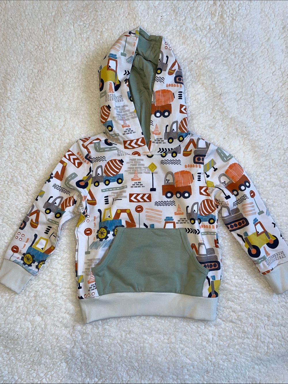 Little Sleepies Mini Builders Pullover Hoodie